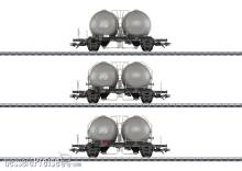 Märklin 046632 - Kugelbehälterwagen-Set Uces und Ucs-y