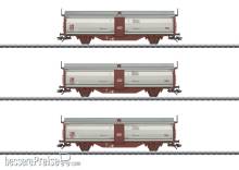 Märklin 047303 - Schiebedach-/Schiebewandwagen-Set Tbis