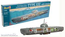 Revell 05078 - U-Boot Typ XXI U 2540 &Interieur