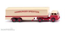 Wiking 051329 - Koffersattelzug (MAN Pausbacke)