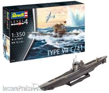 Revell 05154 - U-Boot Typ VII C/41