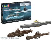 Revell 05186 - 70 Jahre Bundeswehr:Wilhelm Bauer,Type 206A,Class2 Revell Modellbausatz