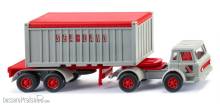 Wiking 052501 - Containersattelzug 20 (Int. Harvester) ´Sealand´