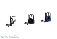 Herpa 053860-002 - Mitnahmestapler in weiß, blau und schwarz