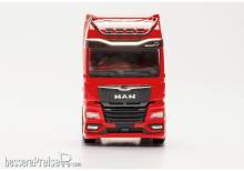 Herpa 054287 - Zubehör Sonnenblende und Lampenbügel für MAN TGX Individual, Bügel schwarz (4 Set)
