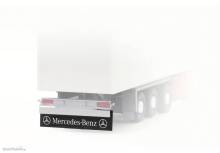 Herpa 054355 - Zubehör Heckspritzlappen für Auflieger und LKW ´Mercedes-Benz´ (8 Stück)