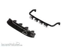 Herpa 054416 - Zubehör Topleuchten mit Sonnenblende, schwarz ´MAN TGS Individual´ (4 Stück)