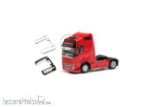 Herpa 054492 - Zubehör: Sonnenblende groß, Volvo FH Gl. XL 4./5. Generation, 4x schwarz/4x weiß