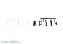 Herpa 054980 - Zubehörsatz: Mercedes-Benz NG, Dachspoiler, Zusatzstoßstange, Windleitecken, Luftansauger