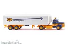 Wiking 055603 - Kühlkoffersattelzug (Scania) ´ASG´