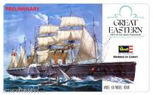 Revell 05608 - Great Eastern - 75 Years Plastic Modelling Revell Modellbausatz