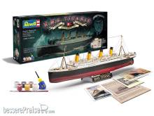 Revell 05715 - Geschenkset 100 Jahre Titanic Revell Modellbausatz mit Basiszubehör