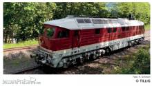 Tillig 05777 - Diesellokomotive 232 426-7 der Nossen-Riesaer Eisenbahn-Compagnie GmbH, Ep. VI