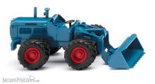 Wiking 065111 - Radlader (Hanomag) - azurblau