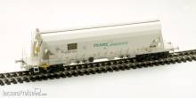 Albert Modell 065326 - Schüttgutwagen Tapps - SNCF - Trans Engrais - Ep.V - in weißer Farbgebung