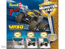 Revell 06559 - Build & Play: Monster Jam Max-D Revell Bausatz zum Zusammenstecken mehrfarbig