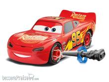 Revell 06562 - Lightning McQueen Disney-Cars Auto mit Licht&Sound Revell Bausatz zum Zusammenstecken mehrfarbig