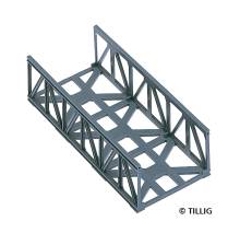 Tillig 07130 - Gitterbrücke ohne Gleis, Länge 114 mm