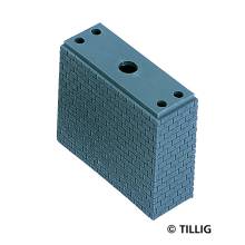 Tillig 07160 - Brückenpfeiler, grau, Höhe 65 mm