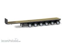 Herpa 076715-005 - Nooteboom Ballasttrailer 6achs, grau