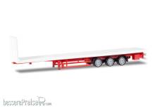 Herpa 076845 - LoLi-Flachbett-Aufl. 3a, weiß
