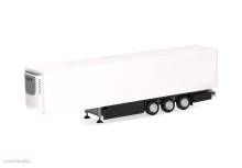 Herpa 077088 - Schmitz E-Trailer Kühlkofferauflieger 3achs, weiß