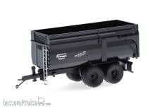 Herpa 077095 - Krampe Kippmuldenanhänger BigBody 650 2achs, schwarz