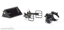 Wiking 077385 - Frontlader Werkzeuge Set A schwarz