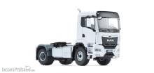 Wiking 077652 - MAN TGS 18.510 4x4 BL 2-Achs Zugmaschine - weiss