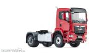 Wiking 077653 - MAN TGS 18.510 4x4 BL 2-Achs Zugmaschine - rot