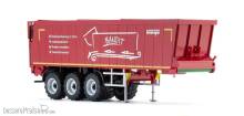 Wiking 077657 - Krampe Rollbandwagen SB II 30/1070 - rot