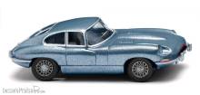 Wiking 080304 - Jaguar E-Type Coupé - opalescent blue met.