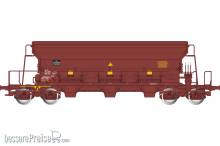 Albert Modell 082005 - Selbstentladewagen Tads F-SGW der SNCF - Ep.VI - in brauner Farbgebung