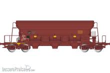 Albert Modell 082008 - Selbstentladewagen Tads F-ERSA der SNCF - Ep.VI - in brauner Farbgebung
