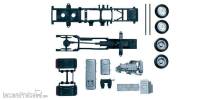 Herpa 083652 - Mercedes-Benz Actros 2011 Zugmaschinen-Fahrgestell Inhalt: 2 Stück