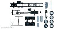 Herpa 083669 - Mercedes-Benz Actros 2011 LKW-Fahrgestell 3-achs (7,45m)Inhalt: 2 Stück