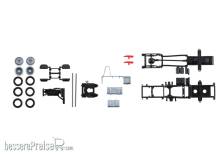 Herpa 084123 - Zugmaschinen-Fahrgestell MAN TGX Euro 6 LowlinerInhalt: 2 Stück