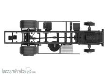 Herpa 084499 - Fahrgestell Mercedes-Benz Atego LKW 7,5 t für LadebordwandInhalt: 2 Stück