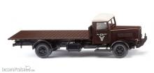 Wiking 084602 - Flachpritschen-Lkw (Hanomag) ´Spedition Hamacher´