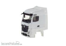 Herpa 085021 - Mercedes-Benz Actros Streamspace 2.5 2018 mit Windleitblech, Grill separatInhalt: 2 Stück