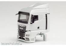 Herpa 085151 - Teileservice Fahrerhaus MAN TGX GM mit Windleitblech und Chassisverkleidung (2 Stück)