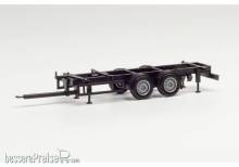 Herpa 085274 - FG Tandem-Anhänger für 7,82m Wechselaufbauten