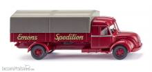 Wiking 085509 - Pritschen-Lkw (Magirus S 7500) Spedition Emons