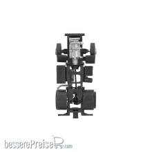Herpa 085816 - Teileservice: Fahrgestell Zugmaschine 2achs DAF 2800/Rába, 2 Stück