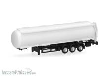 Herpa 086141 - Teileservice, Spur N (1:160), Auflieger 3achs Tank, 2 St&uuml,ck