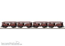 Märklin 086234 - Autotransportwagen-Set Laae 540
