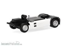 Herpa 086325 - Teileservice: Fahrgestell Zugmaschine 2achs MAN eTGX mit Batteriekästen und Chassisverkl. (2 Stück)