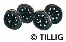 Tillig 08890 - Speichenradsatz H0m, beidseitig isoliert, Beutel à 10 Stück