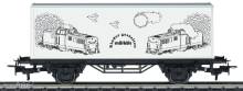 Märklin 094384 - H0 Containerwagen zum Ausmalen ´Diesellok´