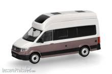 Herpa 096294-004 - Volkswagen (VW) Crafter Grand California 600, candywhite/mojawe beige